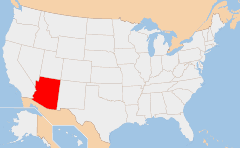 Arizona Mapa