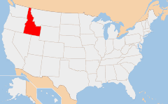 Idaho Mapa